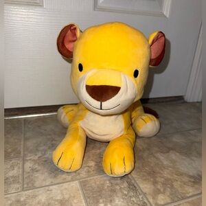 Kohl's Yellow Plush Lion with Brown Tail